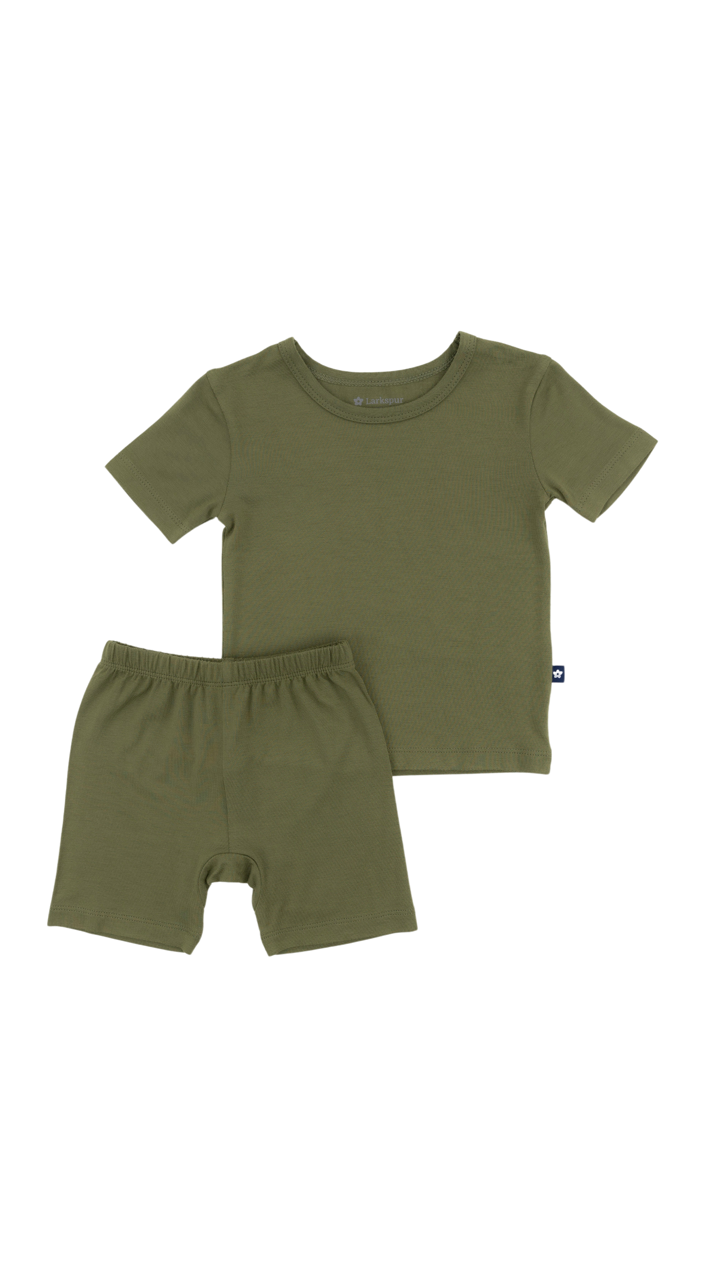 Short PJ Set in Olive