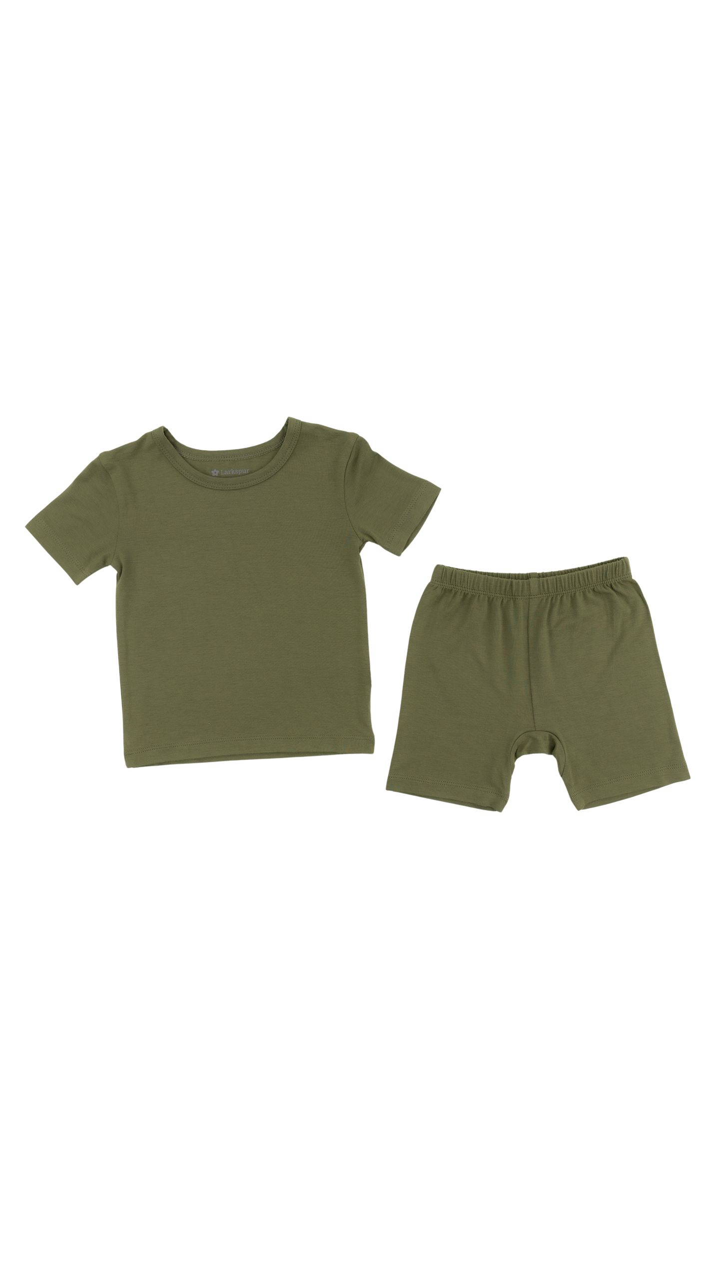 Short PJ Set in Olive