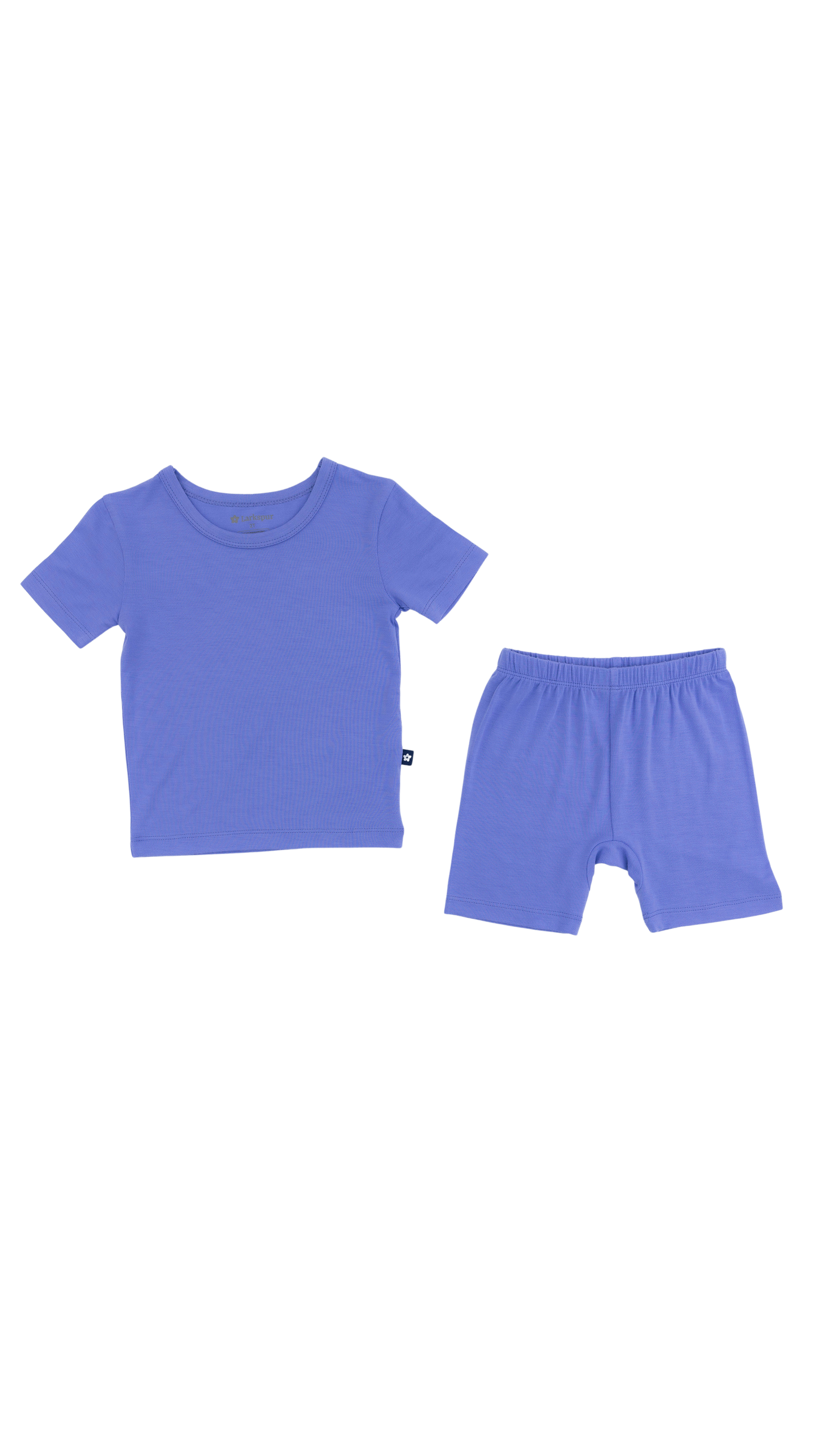 Short PJ Set in Periwinkle