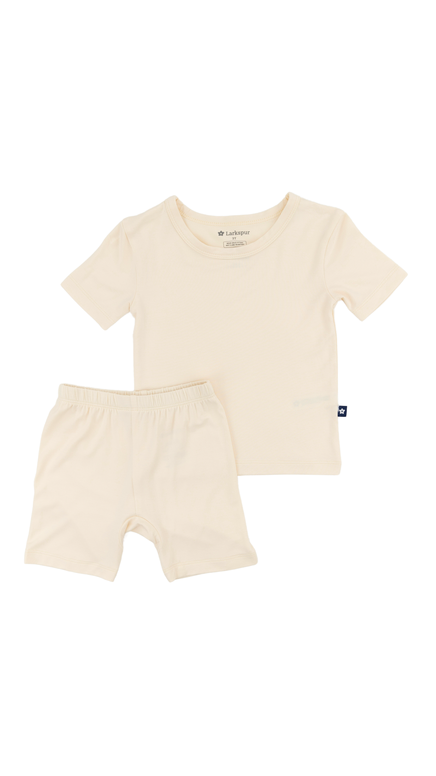 Short PJ Set in Vanilla