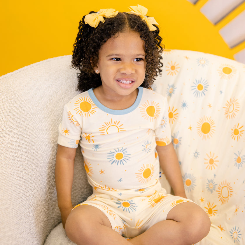 Short PJ Set in Sunkissed