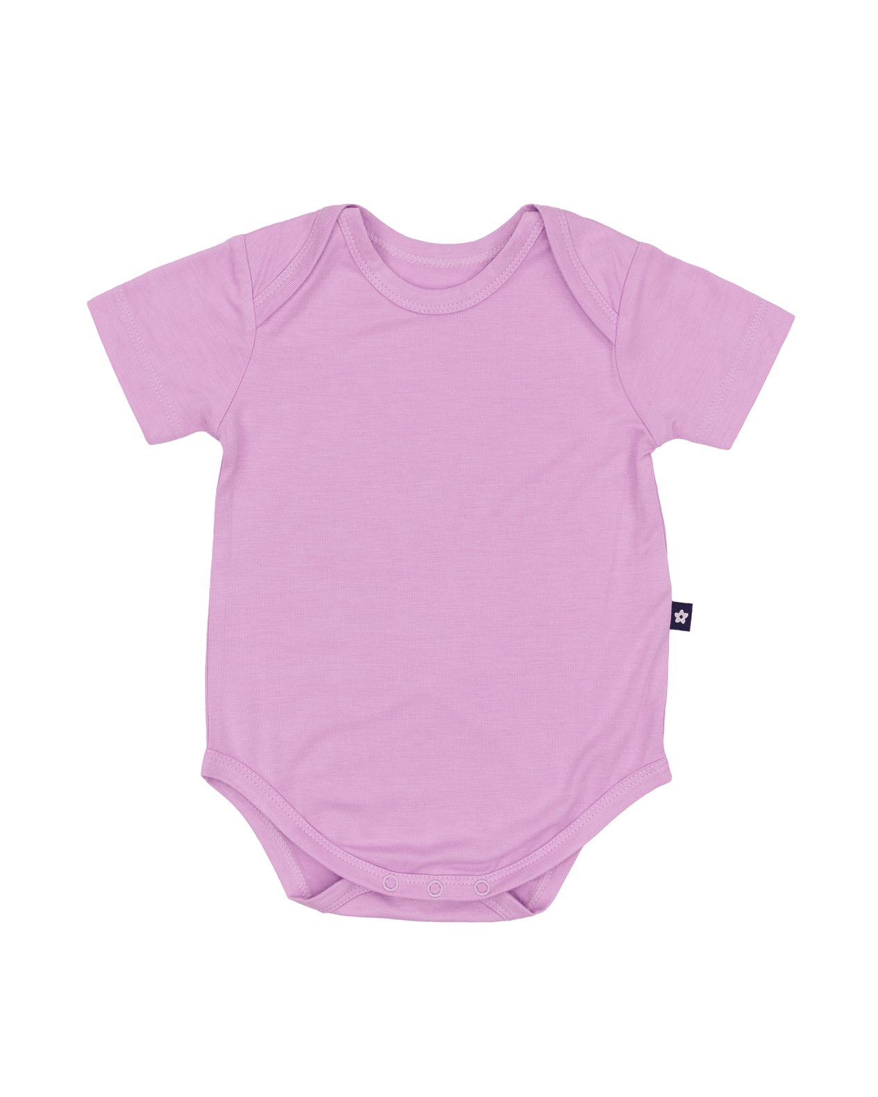 Short Sleeve Bodysuit in Violet