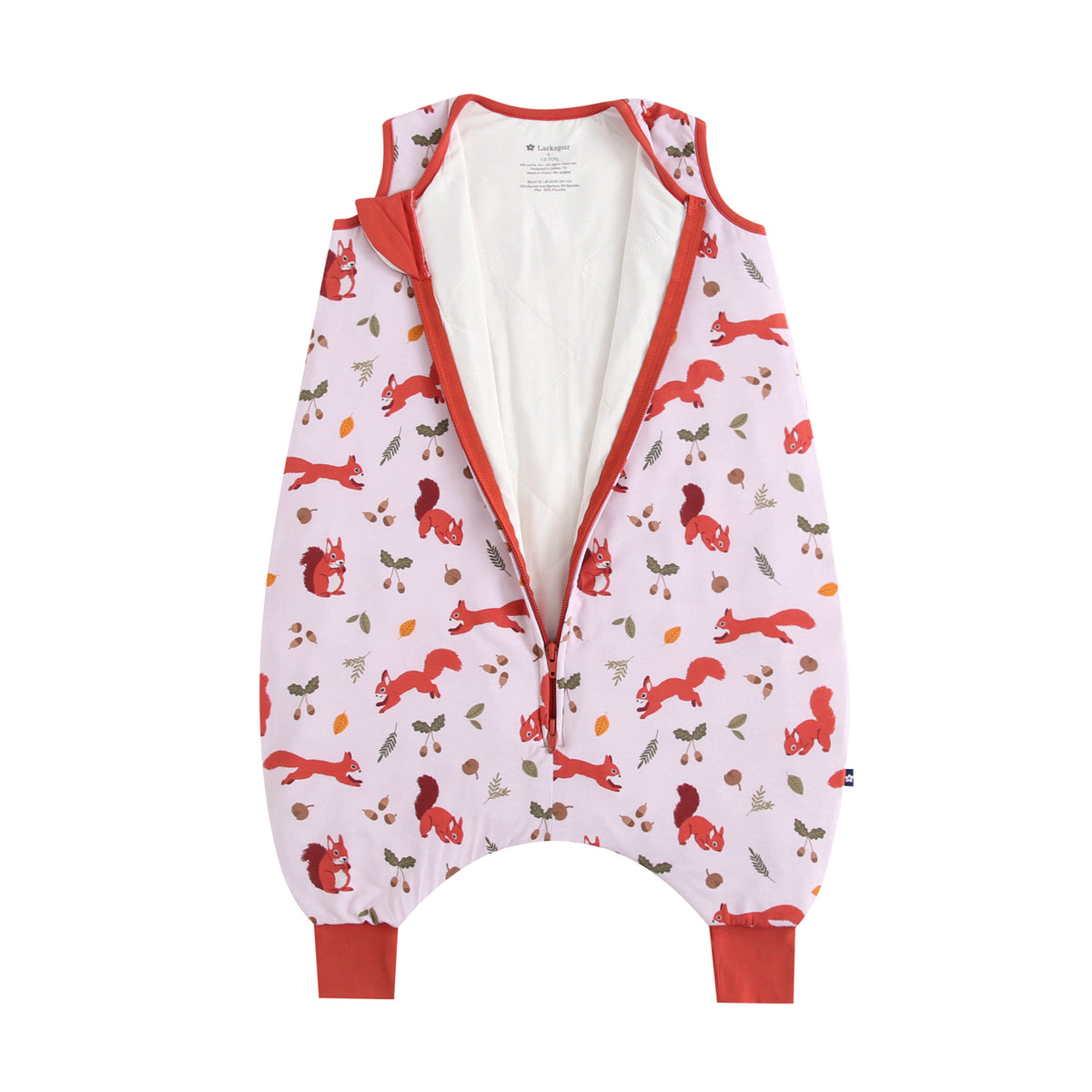 Sleep Bag Walker in Squirrels and Nuts 1.0 TOG