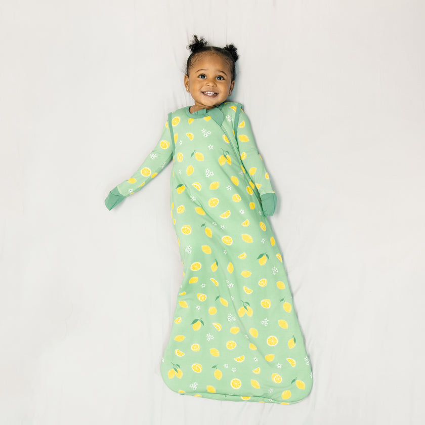 Sleep Sack in Citrus Summer