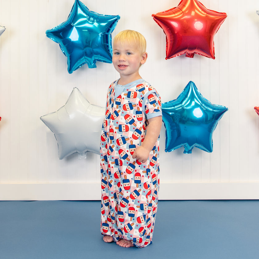 Sleep Sack Walker in Patriot Pops