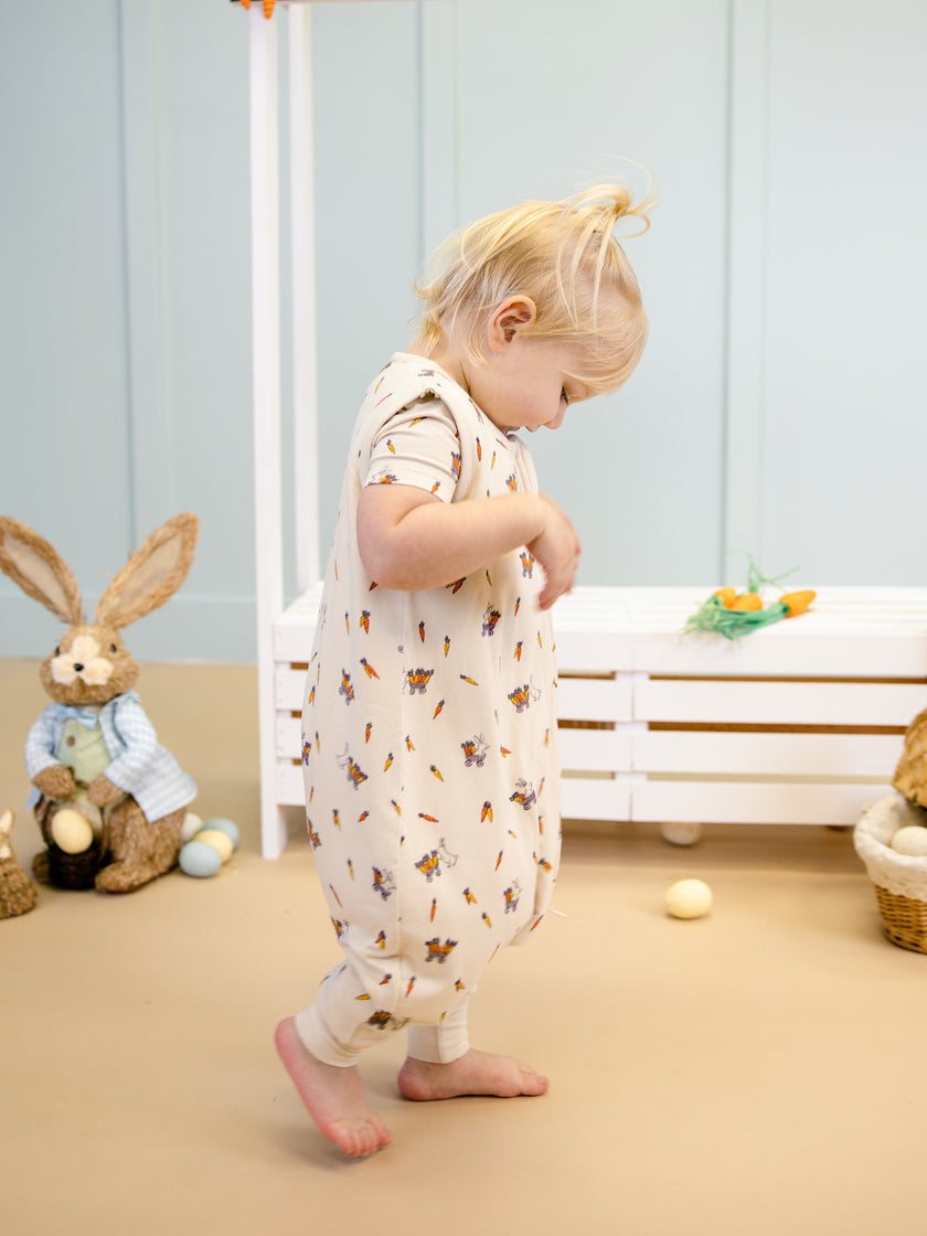 Sleep Sack Walker in Carrots and Bunny