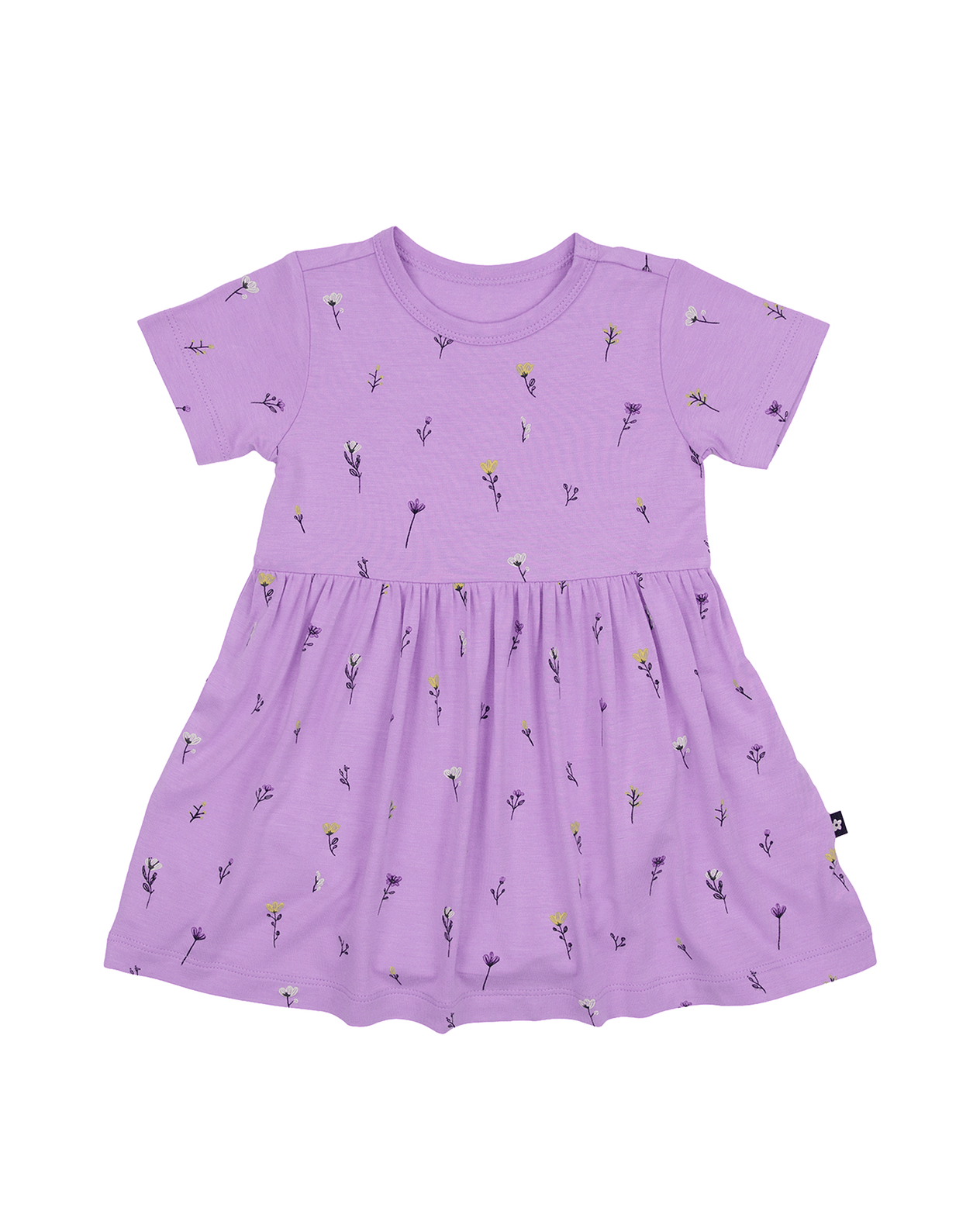 Twirl Dress in Lavender Bloom