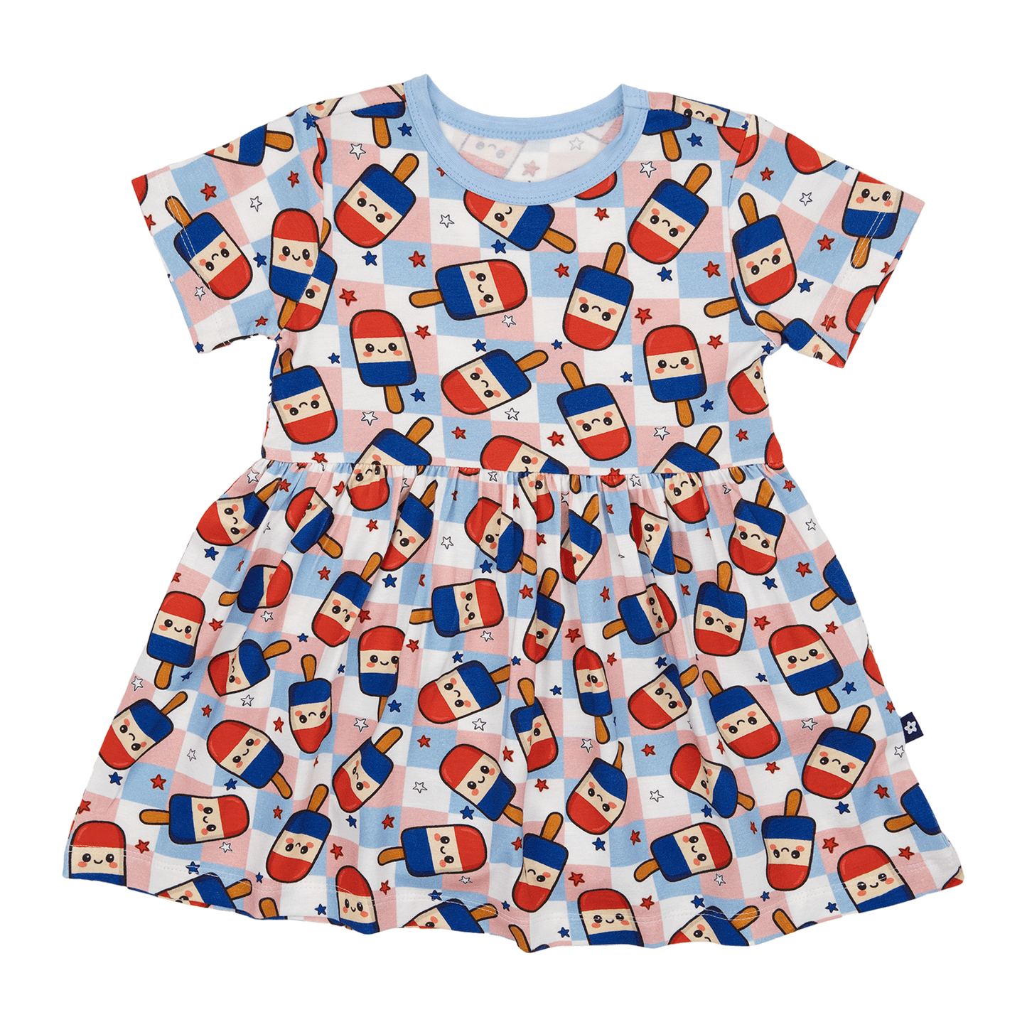 Twirl Dress in Patriot Pops