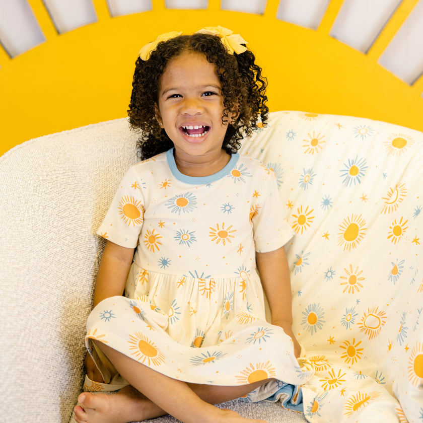Twirl Dress in Sunkissed