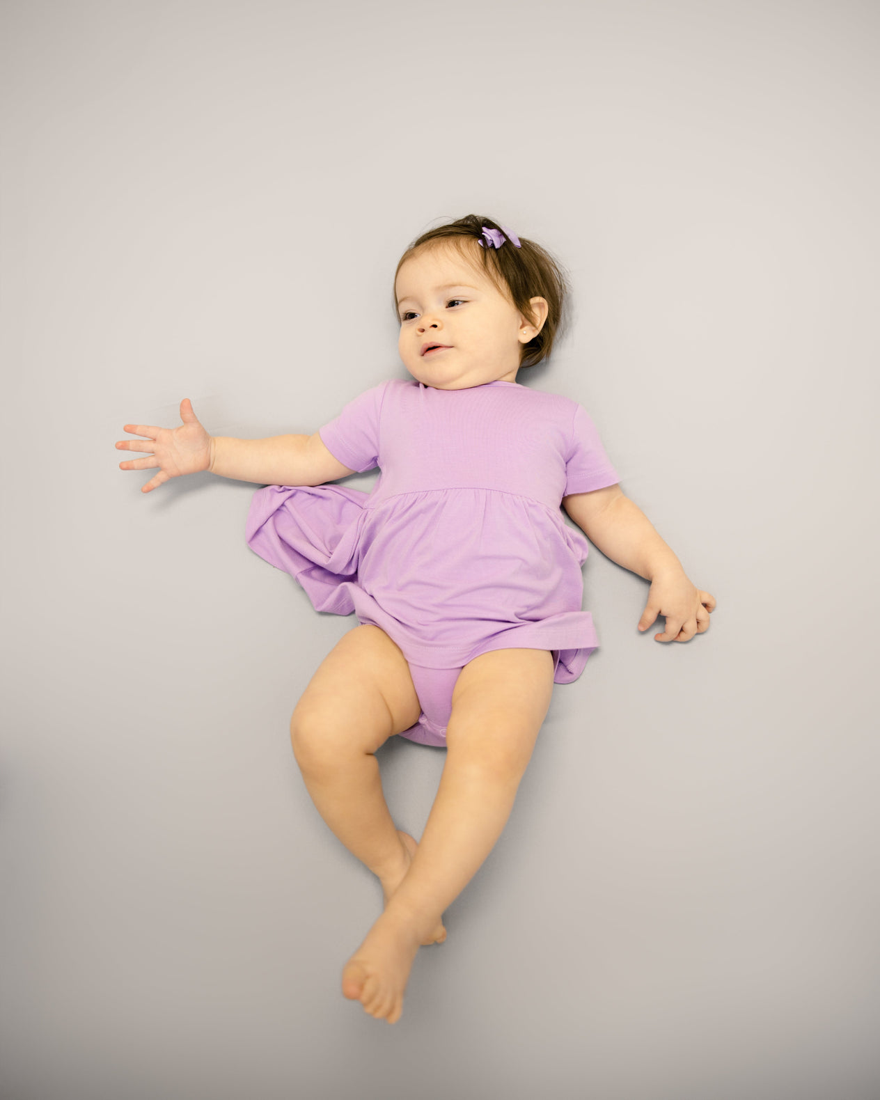 Twirl Dress in Violet