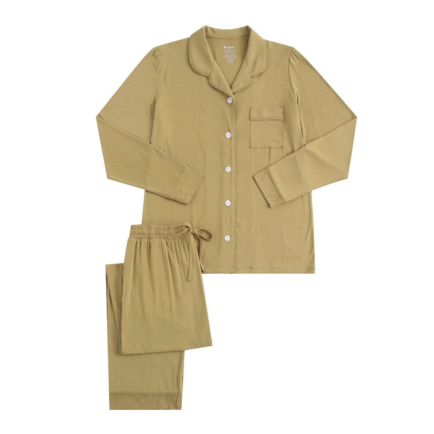 Women's Long Sleeve Pajamas in Meadow