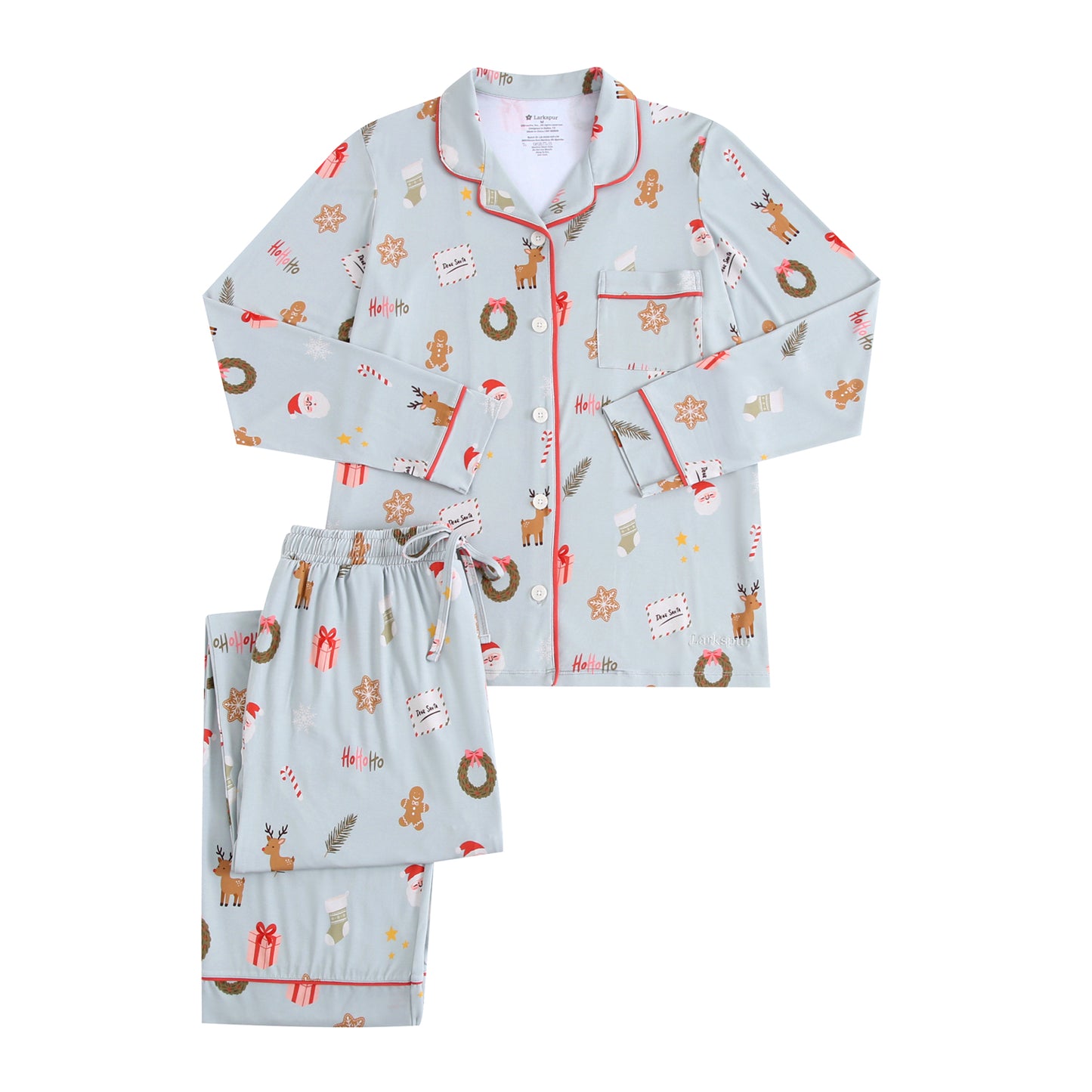 Women's Long Sleeve Pajamas in Seasonal Classics