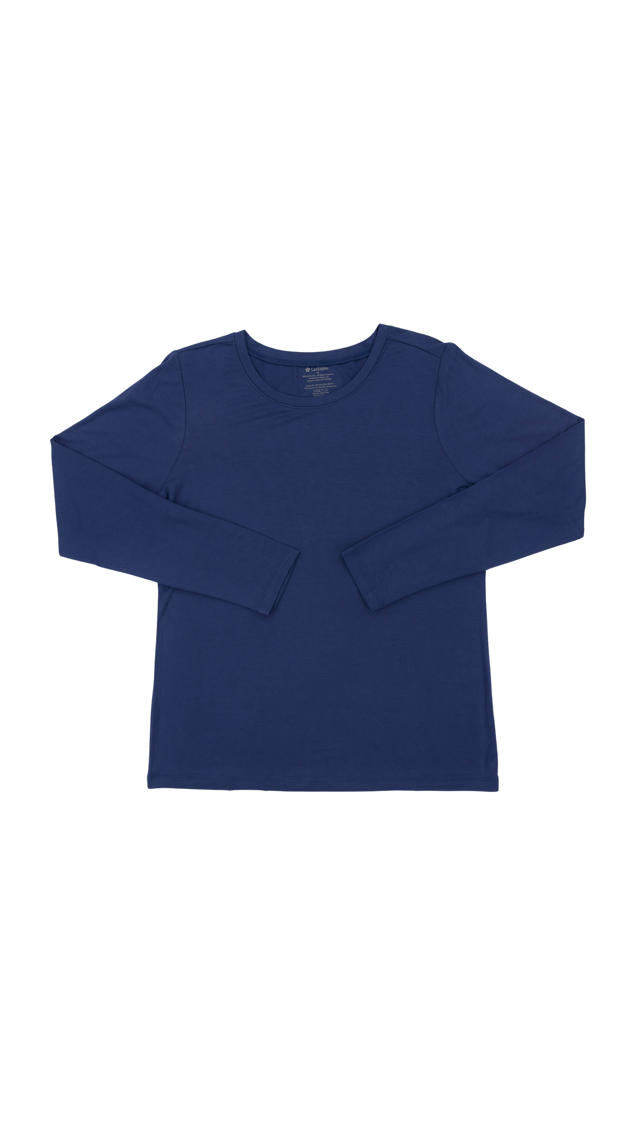 Women's Long Sleeve Lounge Tee in Larkspur