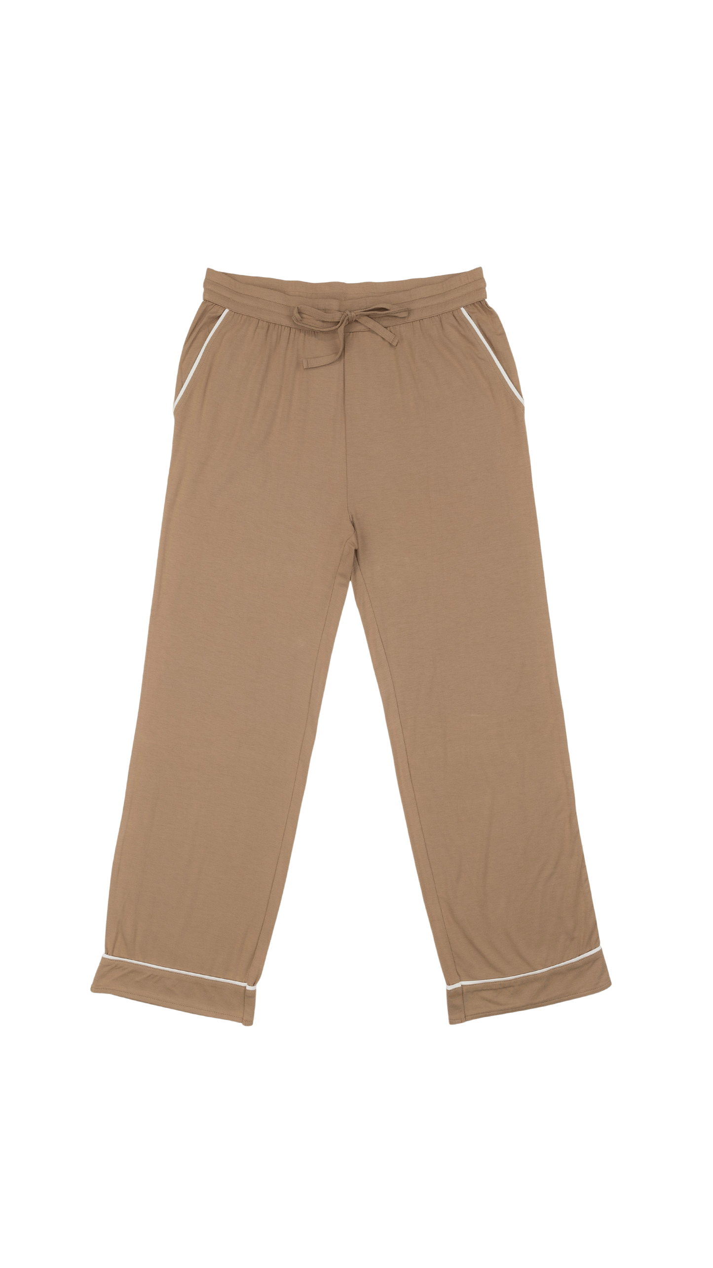 Women's Long Pajama Set in Mocha