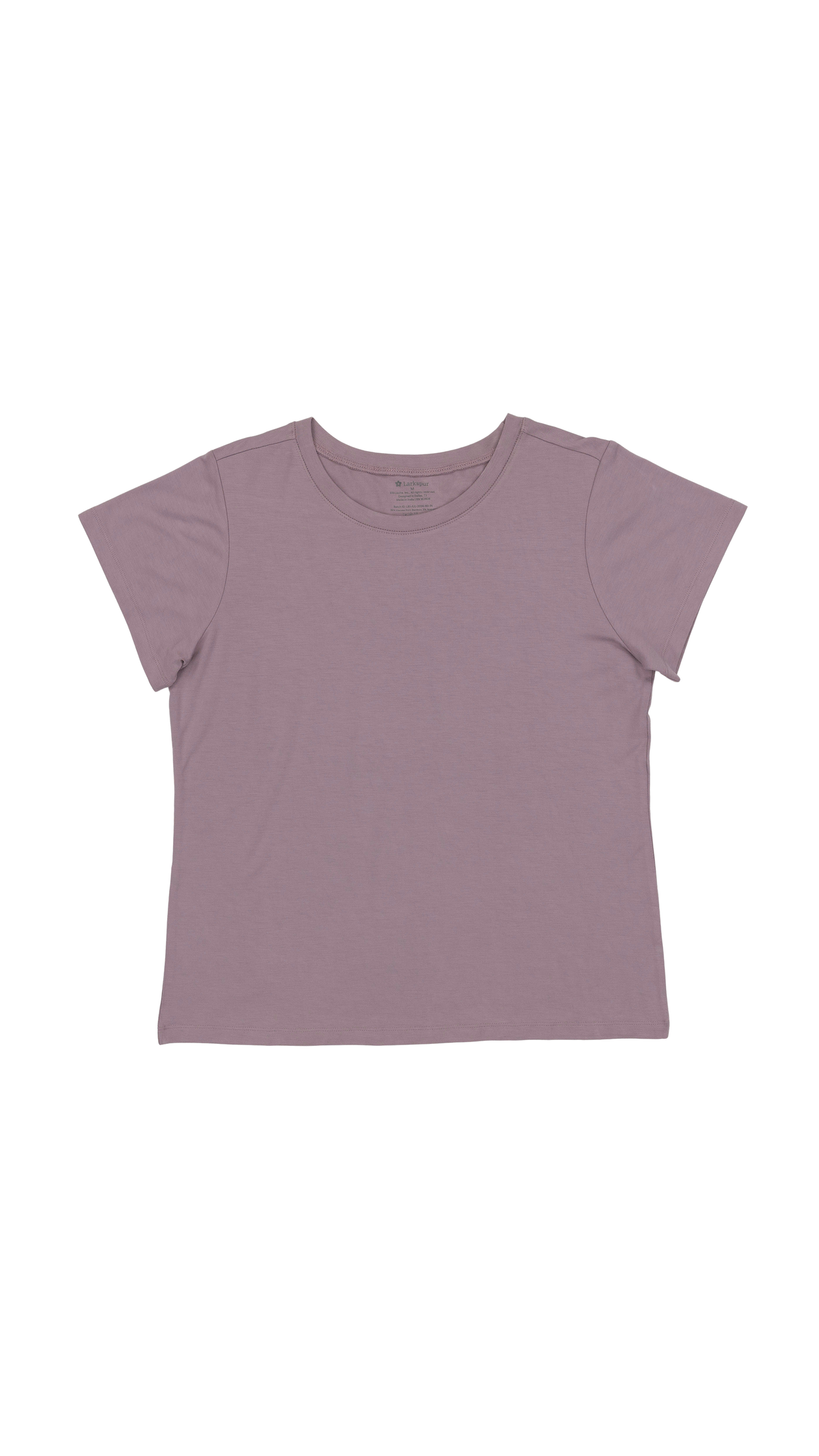 Women's Short Sleeve Lounge Tee in Grape