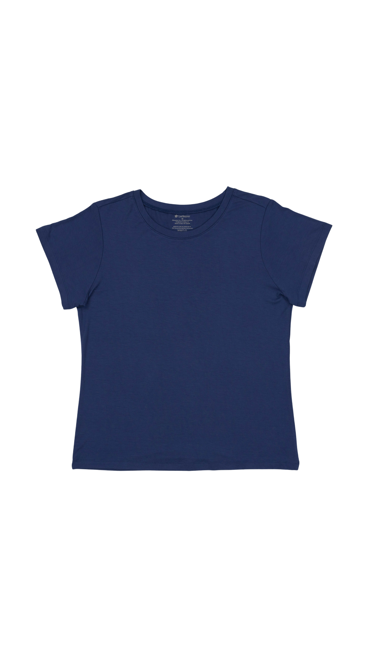 Women's Short Sleeve Lounge Tee in Larkspur