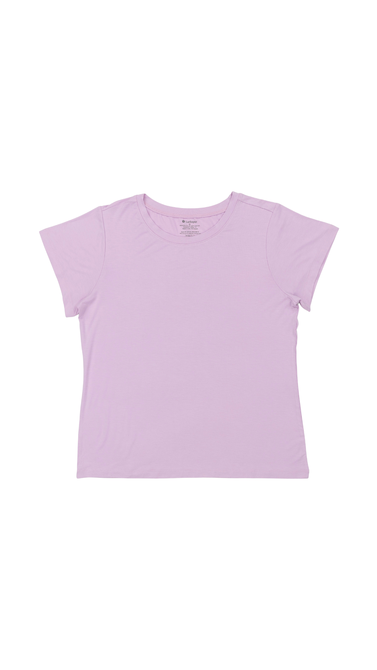 Women's Short Sleeve Lounge Tee in Orchid