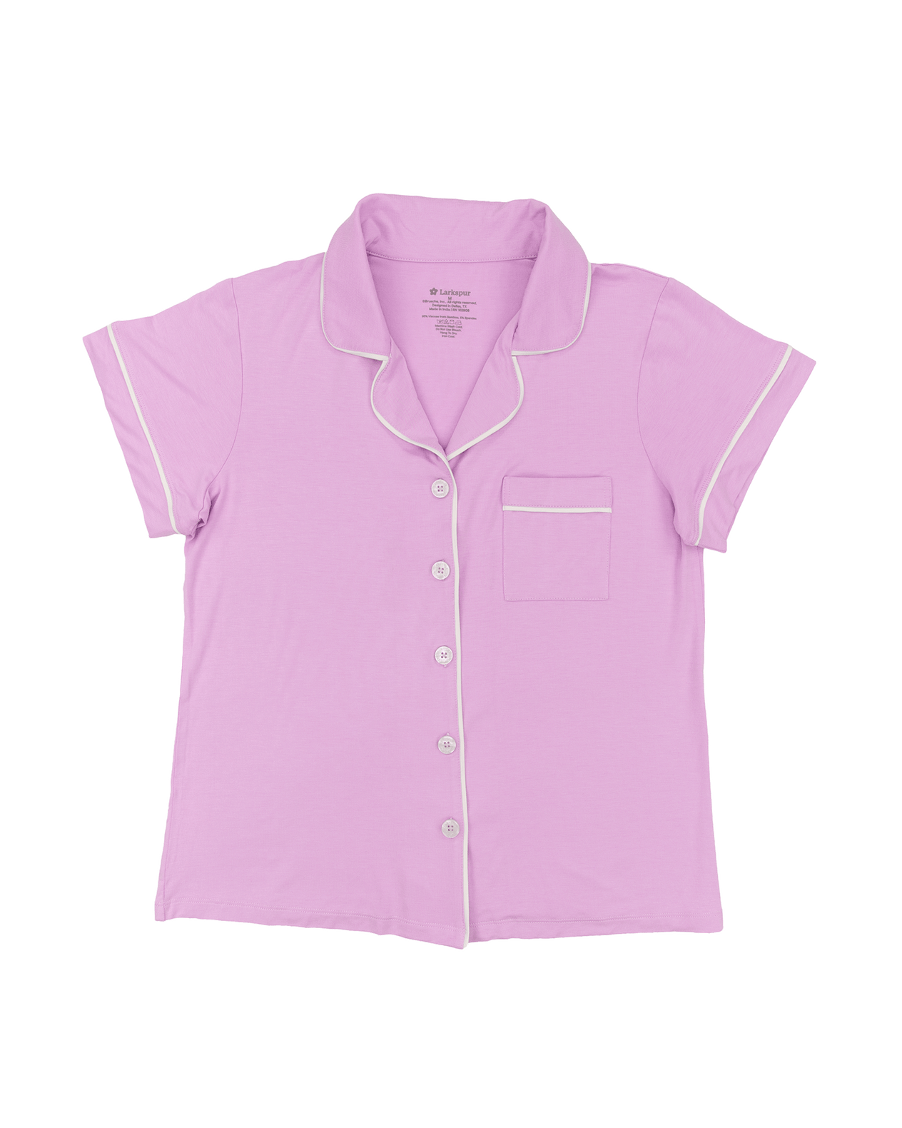 Women's Short Pajama Set in Violet