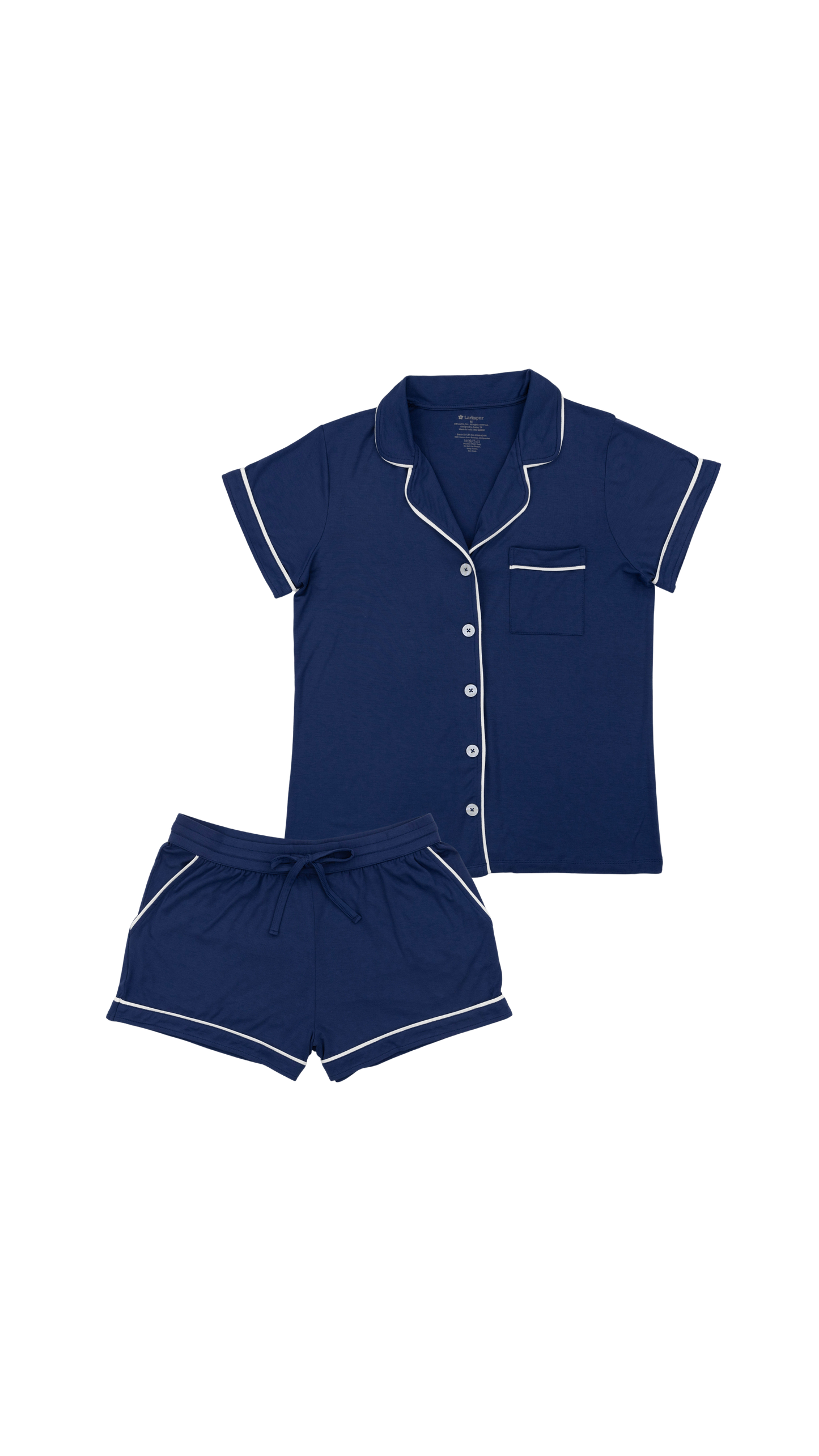 Women's Short Pajama Set in Larkspur