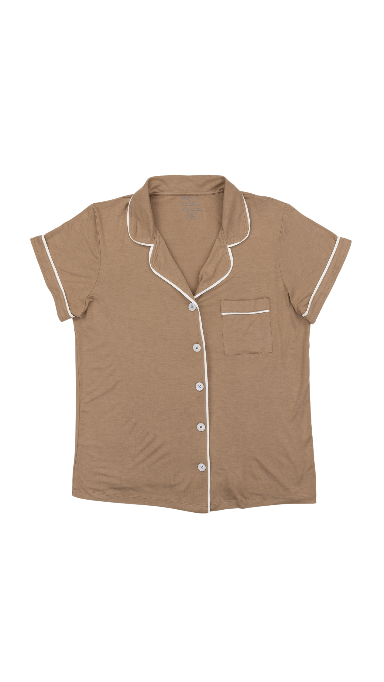 Women's Short Pajama Set in Mocha