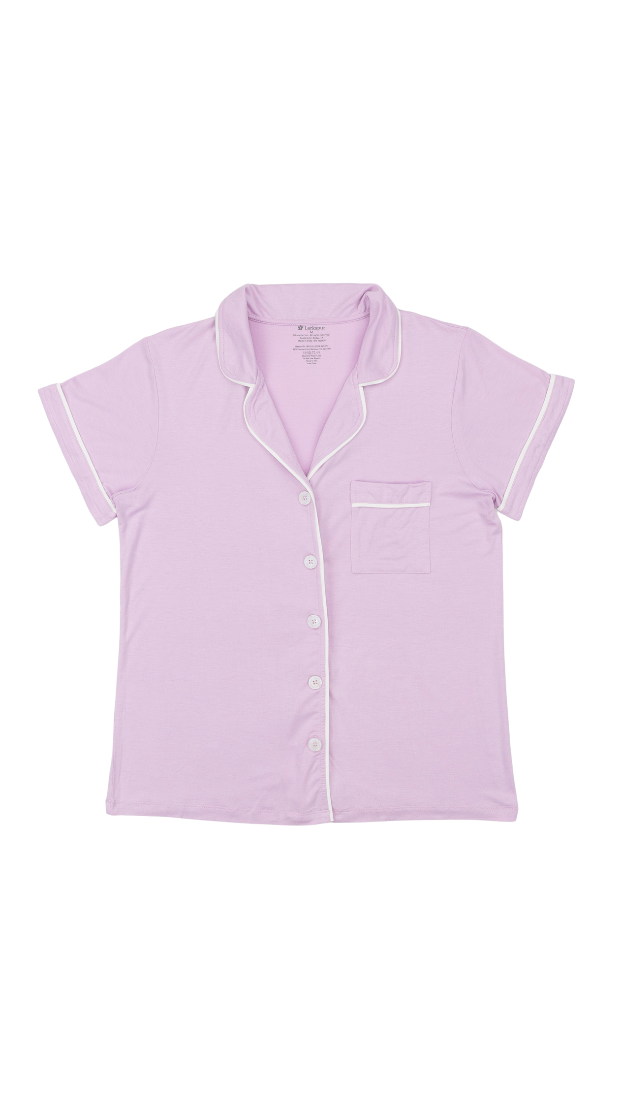 Women's Short Pajama Set in Orchid