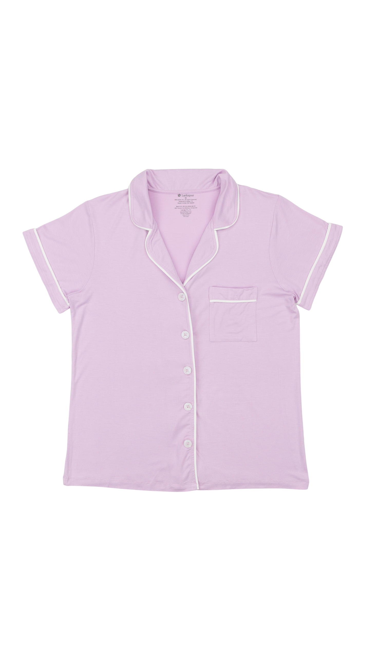 Women's Short Pajama Set in Orchid