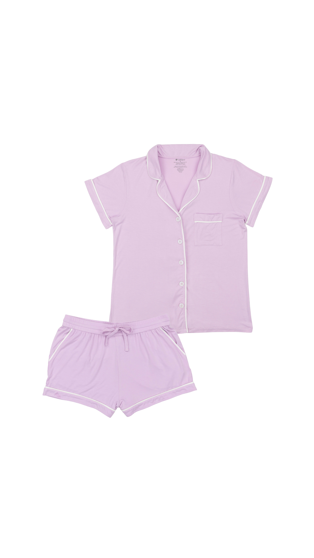 Women's Short Pajama Set in Orchid