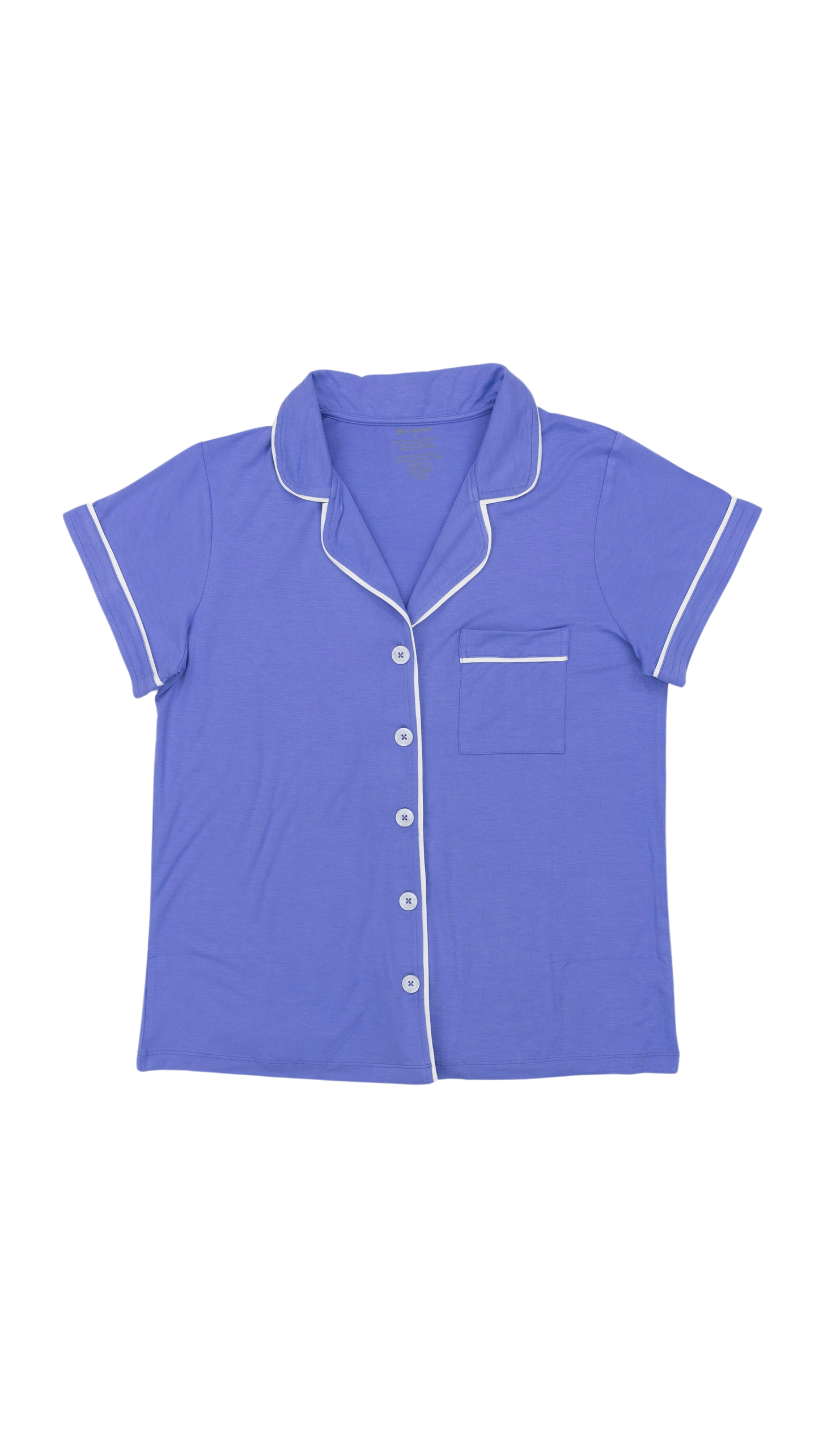 Women's Short Pajama Set in Periwinkle