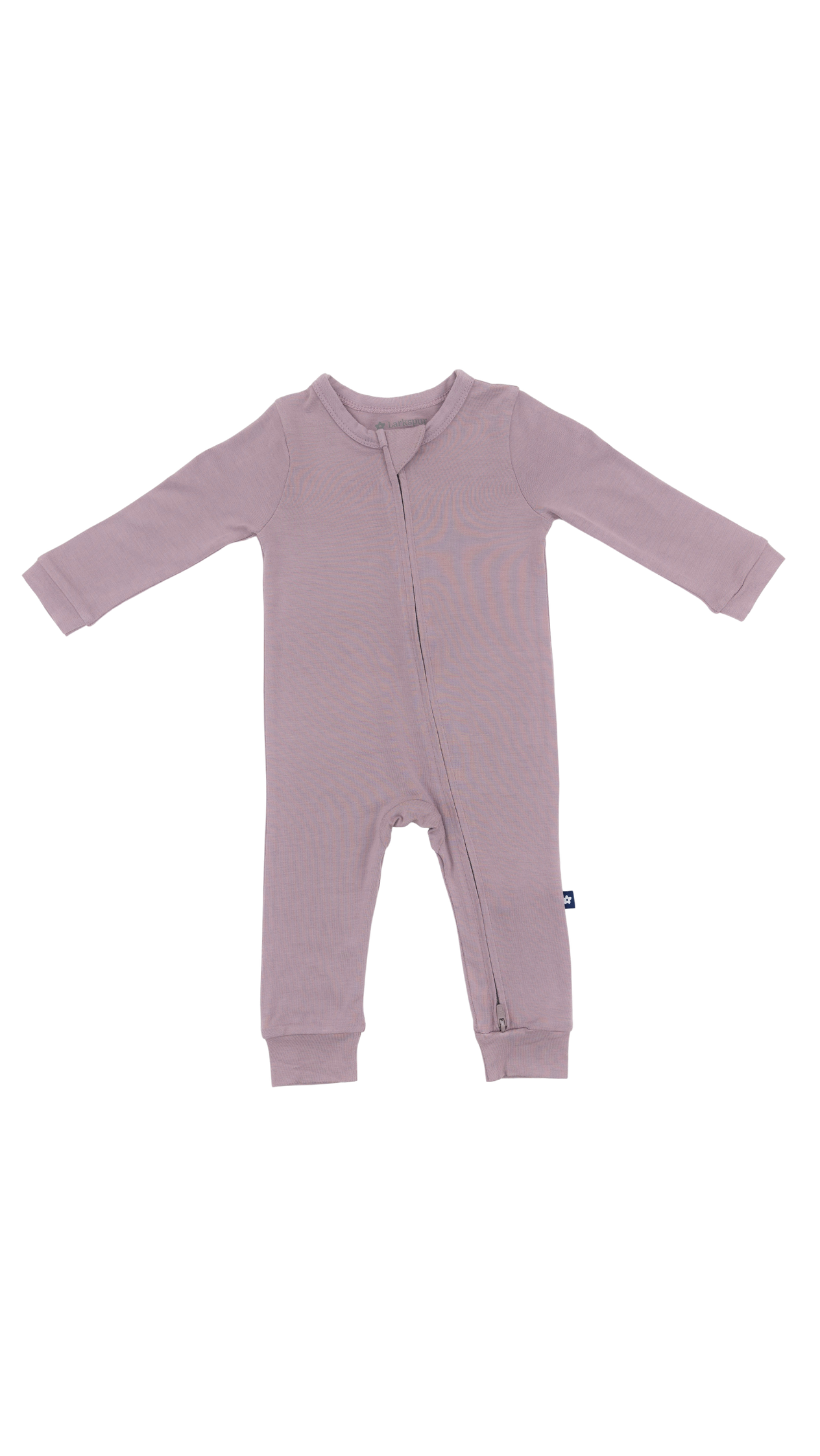 Zip Romper in Grape