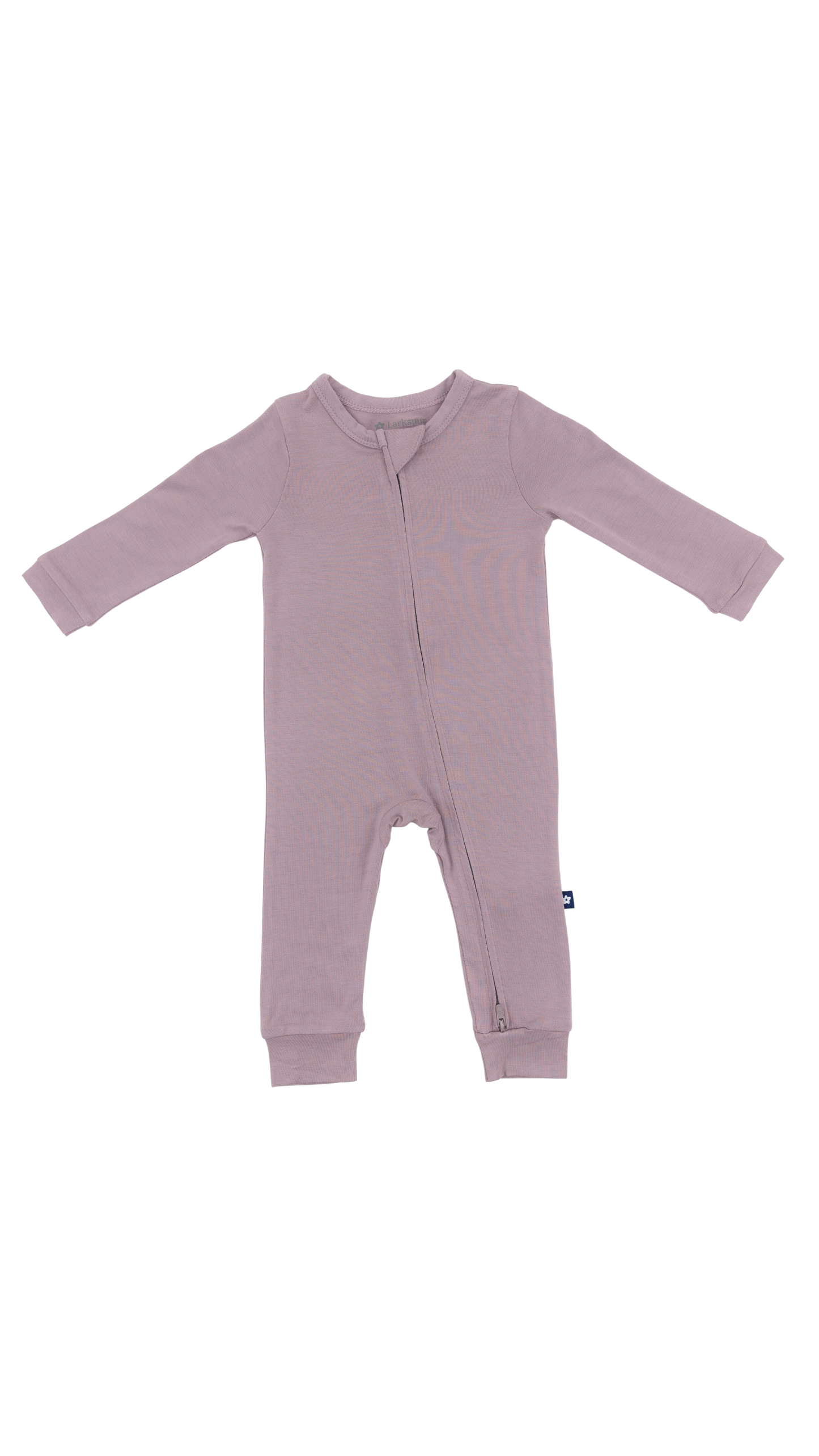 Zip Romper in Grape