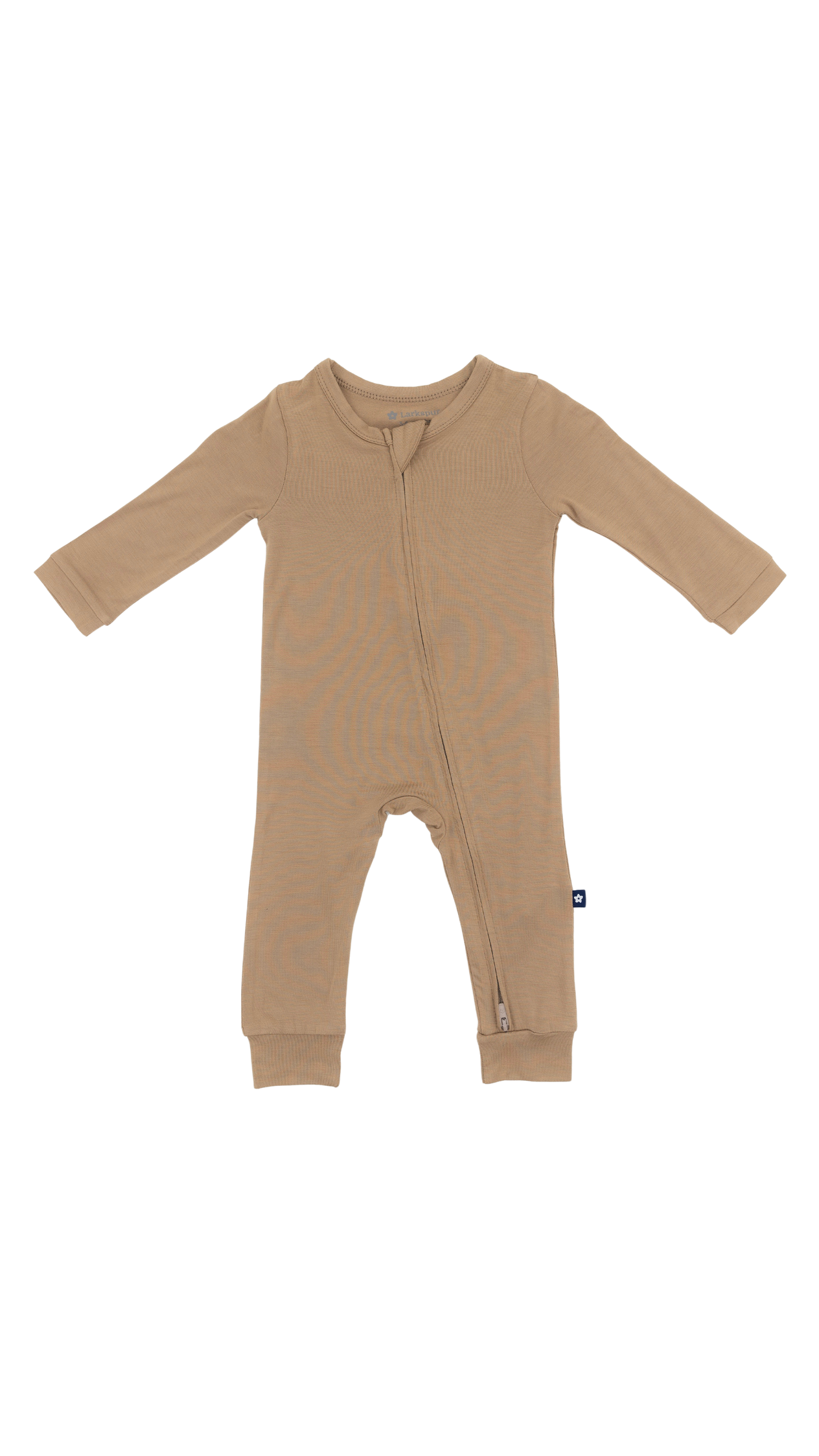 Zip Romper in Mocha