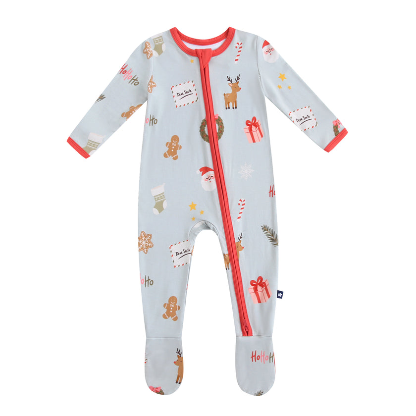 Zipper Footie in Seasonal Classics