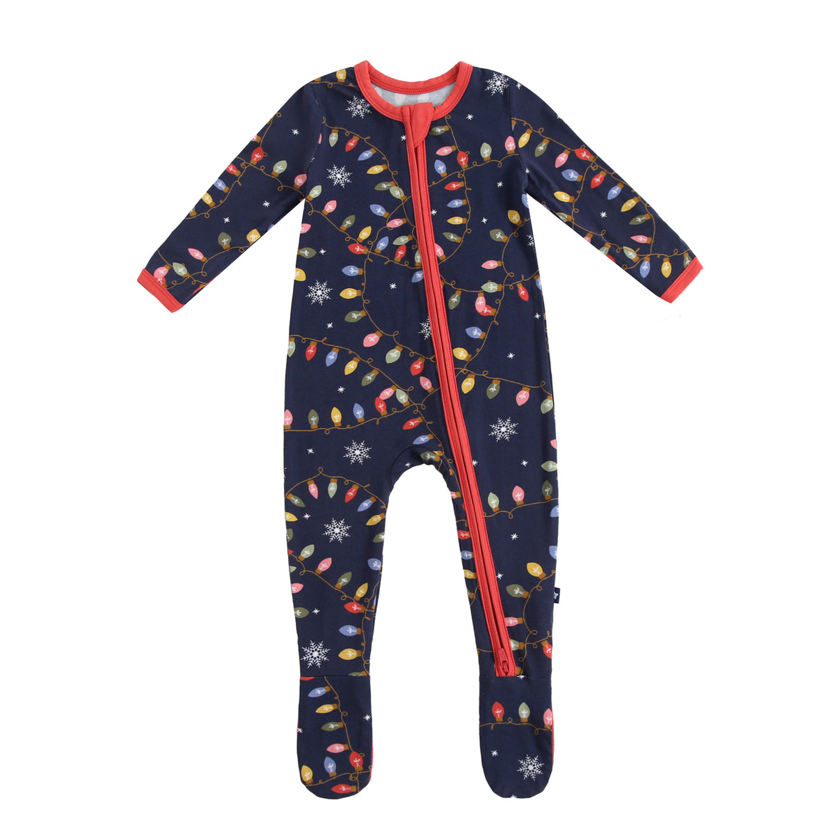Zipper Footie in Twinkle Night