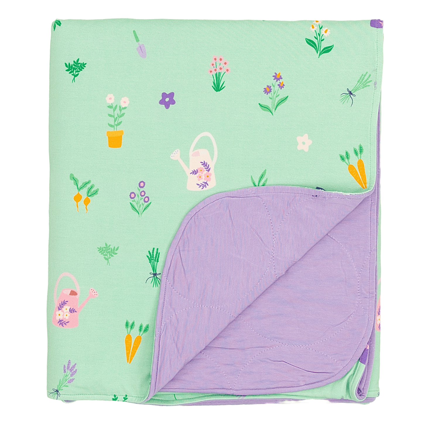 Cozy Toddler Blanket in Bloom and Trowel 1.0 TOG