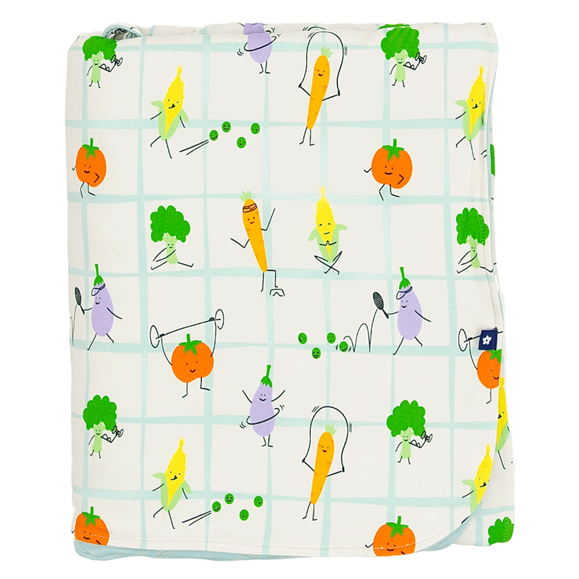 Cozy Toddler Blanket in Veggie Patch Parade 1.0 TOG
