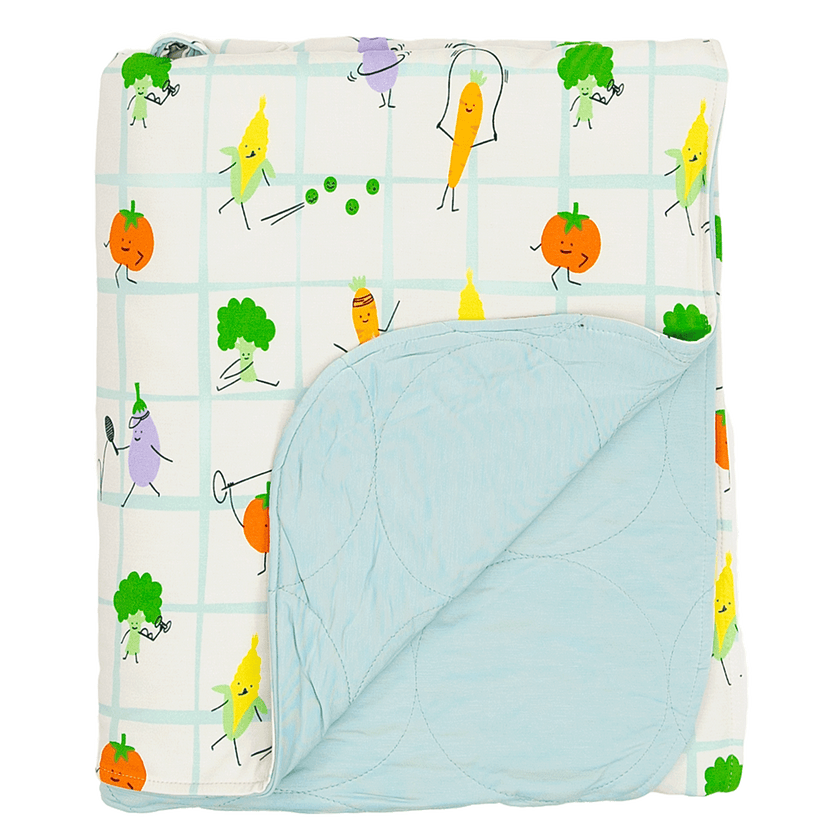 Cozy Toddler Blanket in Veggie Patch Parade 1.0 TOG