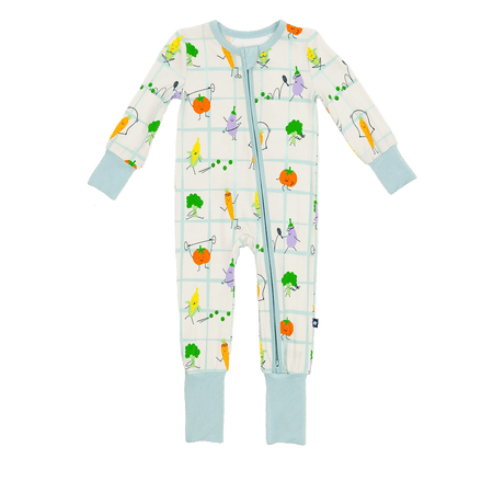 Larkspur Baby | Romper Pajamas | Convertible Footed Romper in
