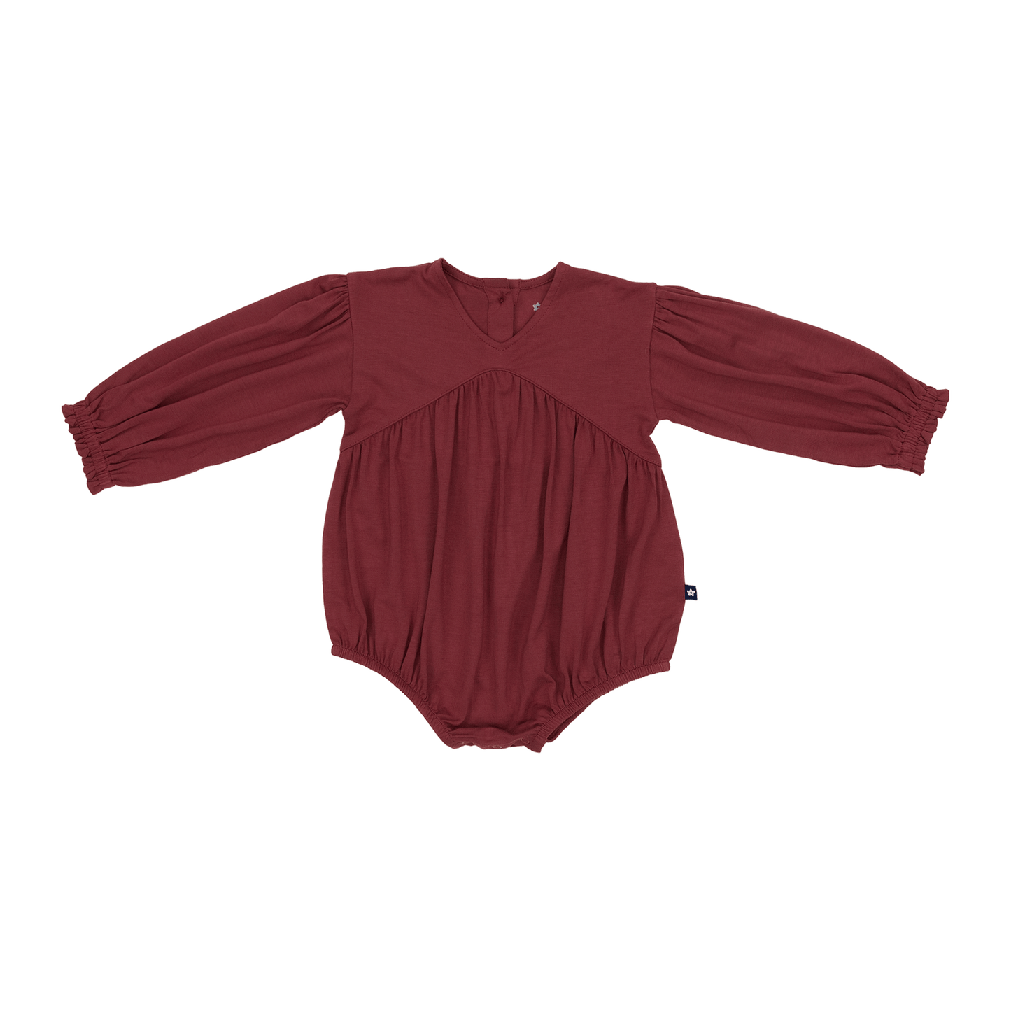 Bubble Romper in Crimson Canter