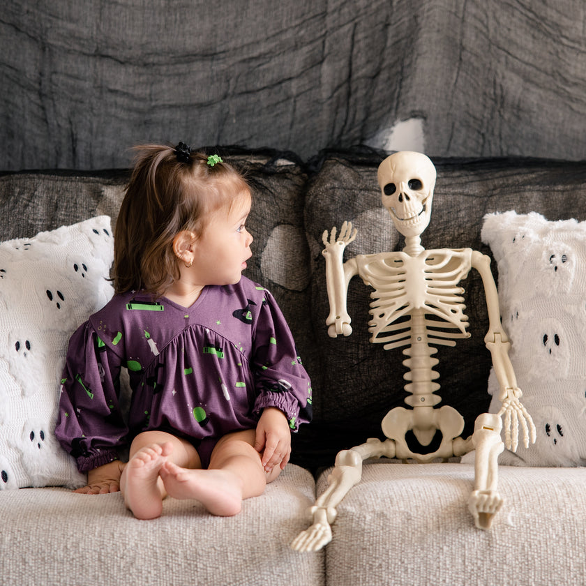 Bubble Romper in Hocus Pocus