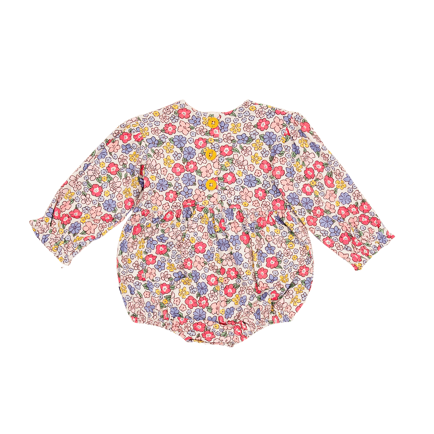 Bubble Romper in Ditsy Delight