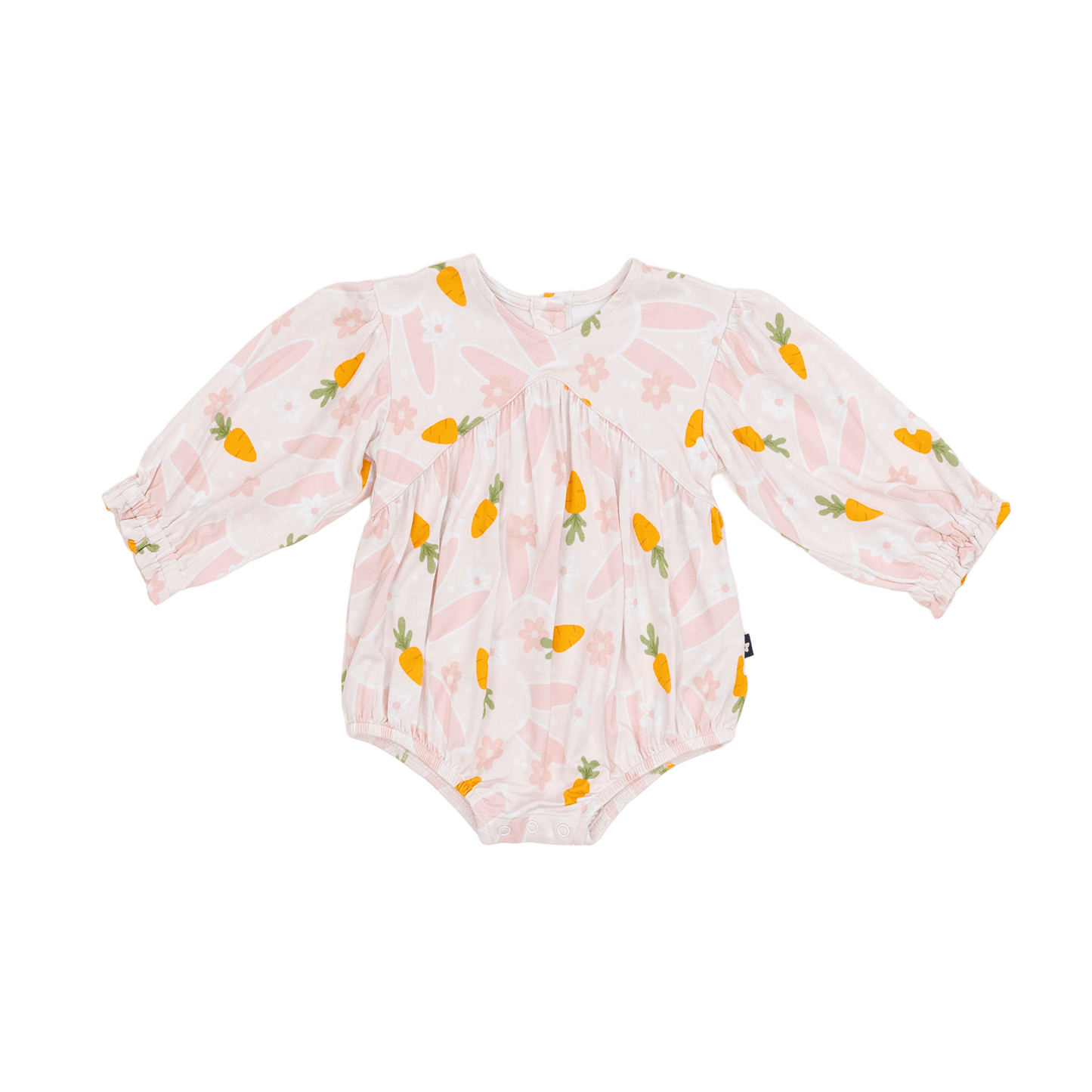 Bubble Romper in Honey Bunny
