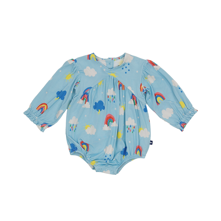 Bubble Romper in Moody Weather