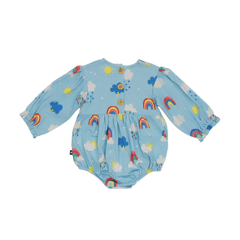 Bubble Romper in Moody Weather