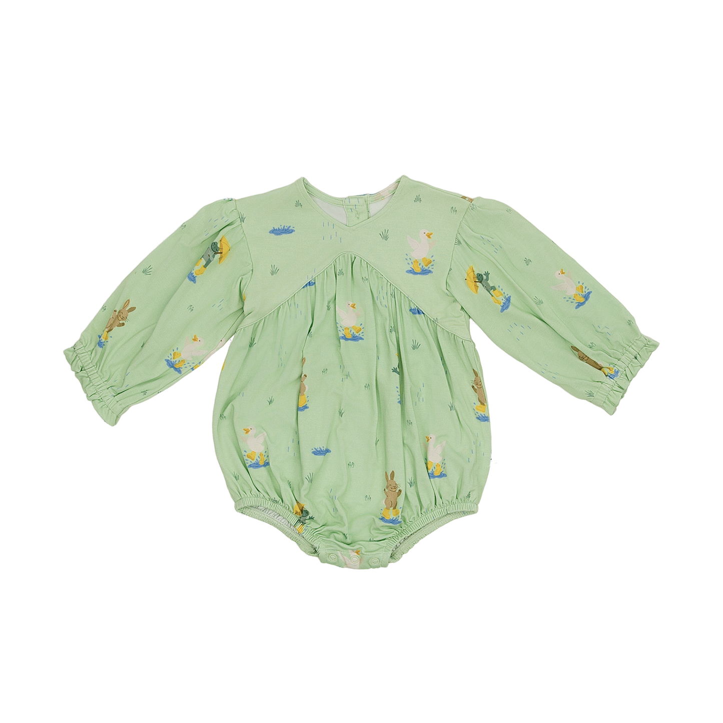 Bubble Romper in Puddle Jumpers