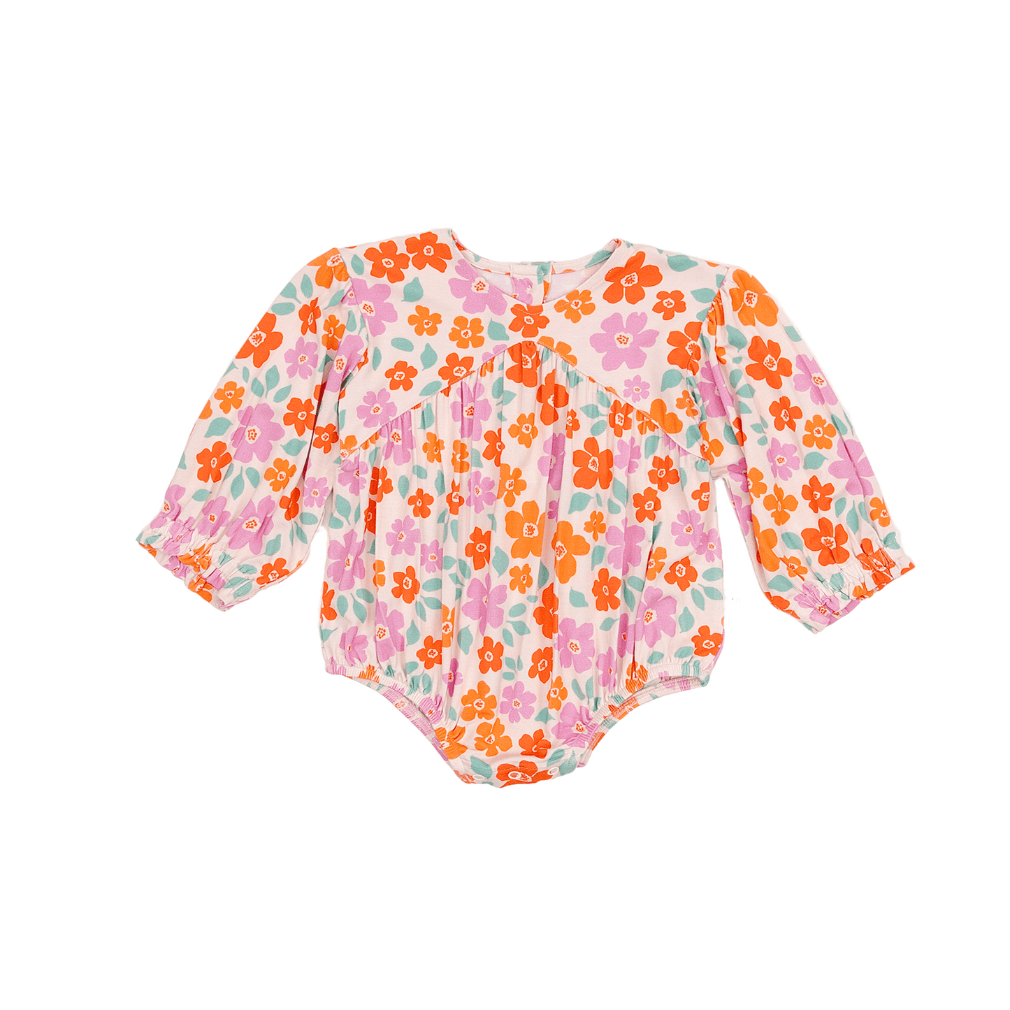 Bubble Romper in Sweet Blossom