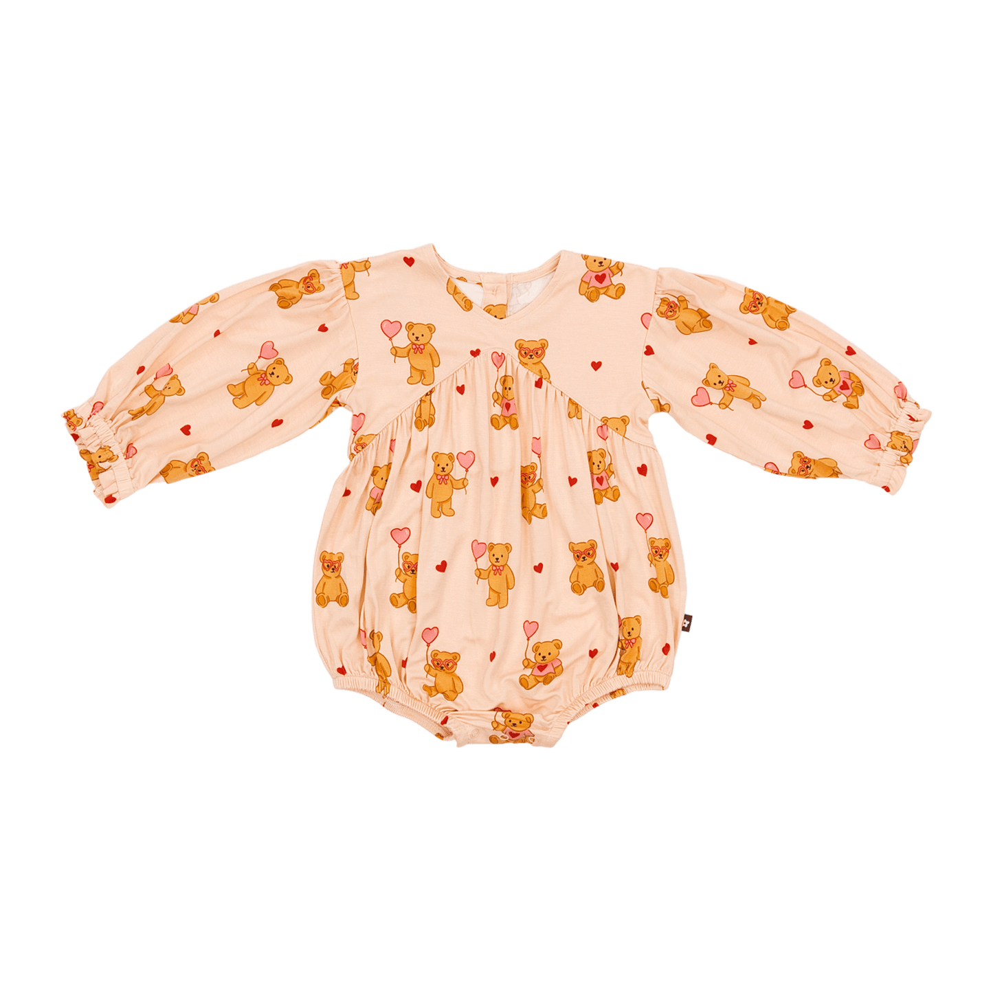 Bubble Romper in Strawbeary