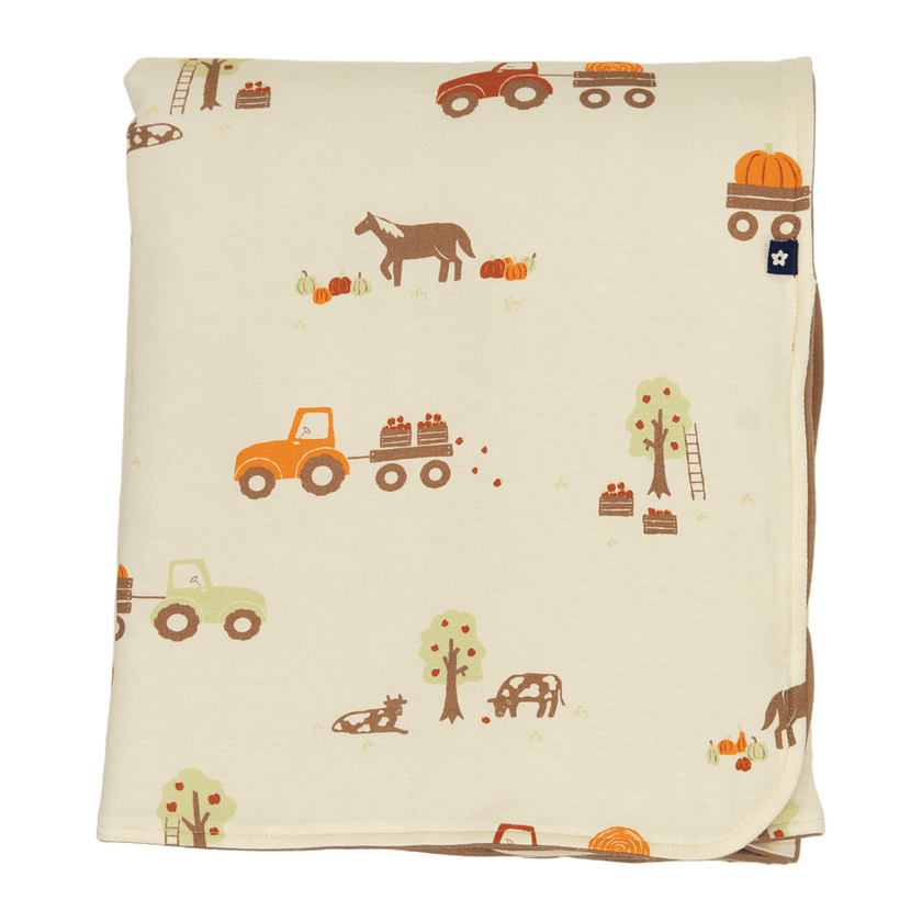 Cozy Blanket in Autumn Harvest