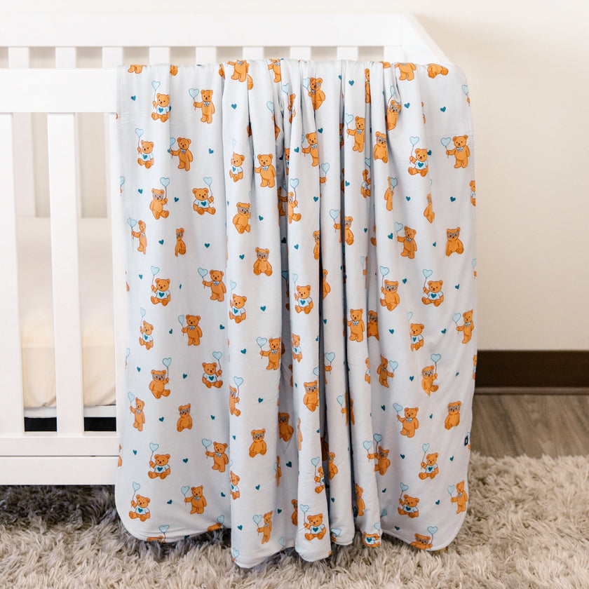 Cozy Blanket in Bluebeary