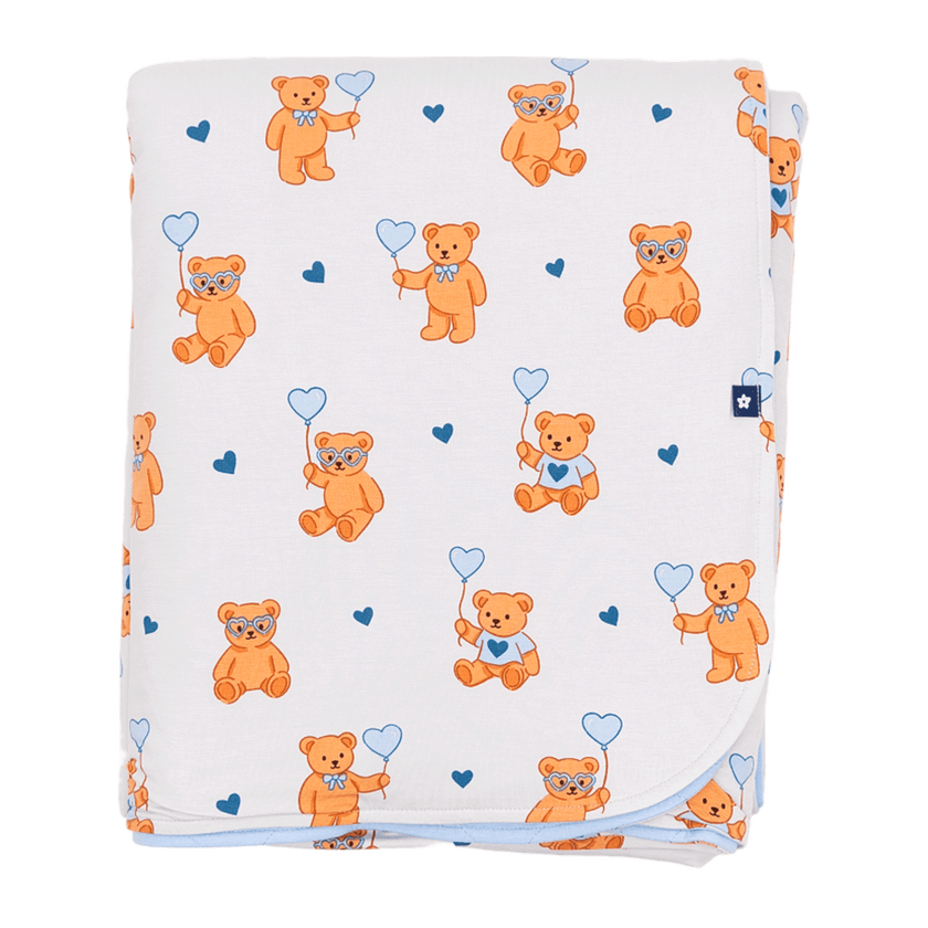 Cozy Blanket in Bluebeary
