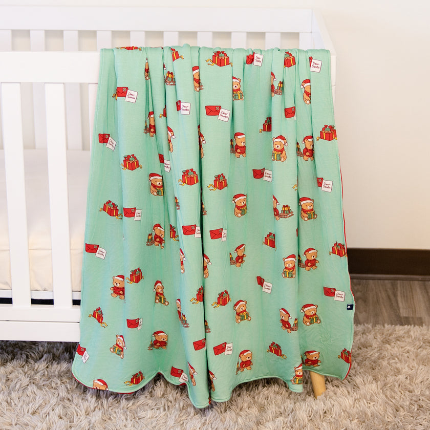 Cozy Blanket in Dear Santa